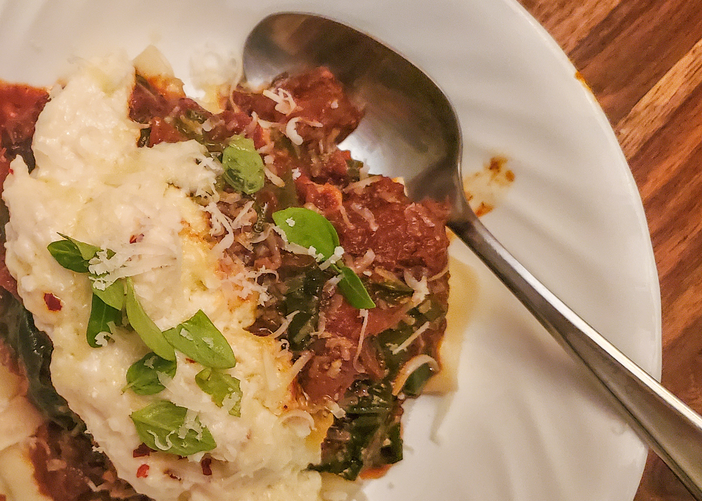 Red Wine Braised Short Rib Ragu with Swiss Chard and Pappardelle (European Style)