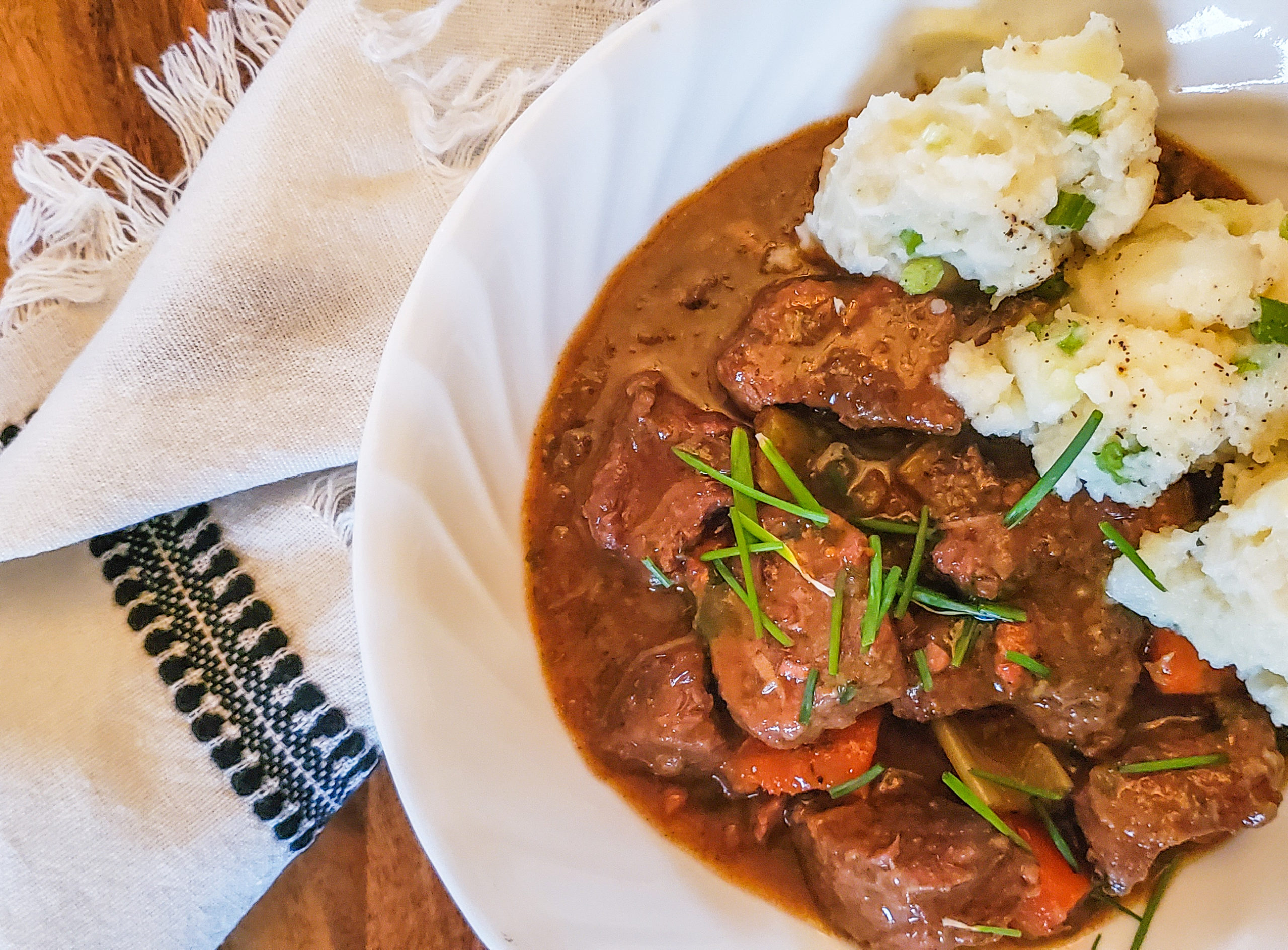 Irish Comfort (Beef & Guinness Stew)