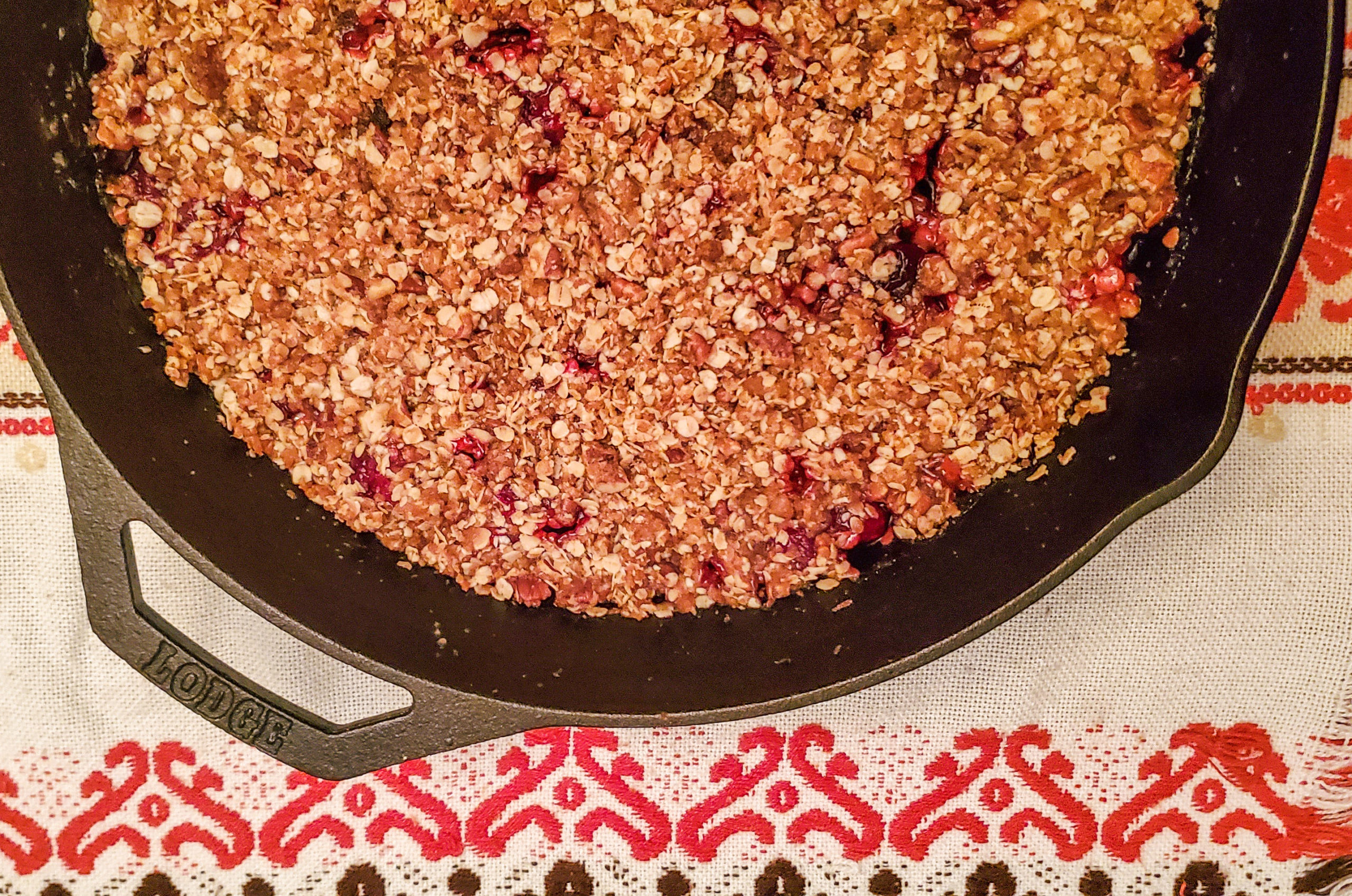 Cranberry Orange Crisp