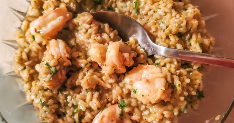 Croatian / Dalmatian Shrimp & Risotto