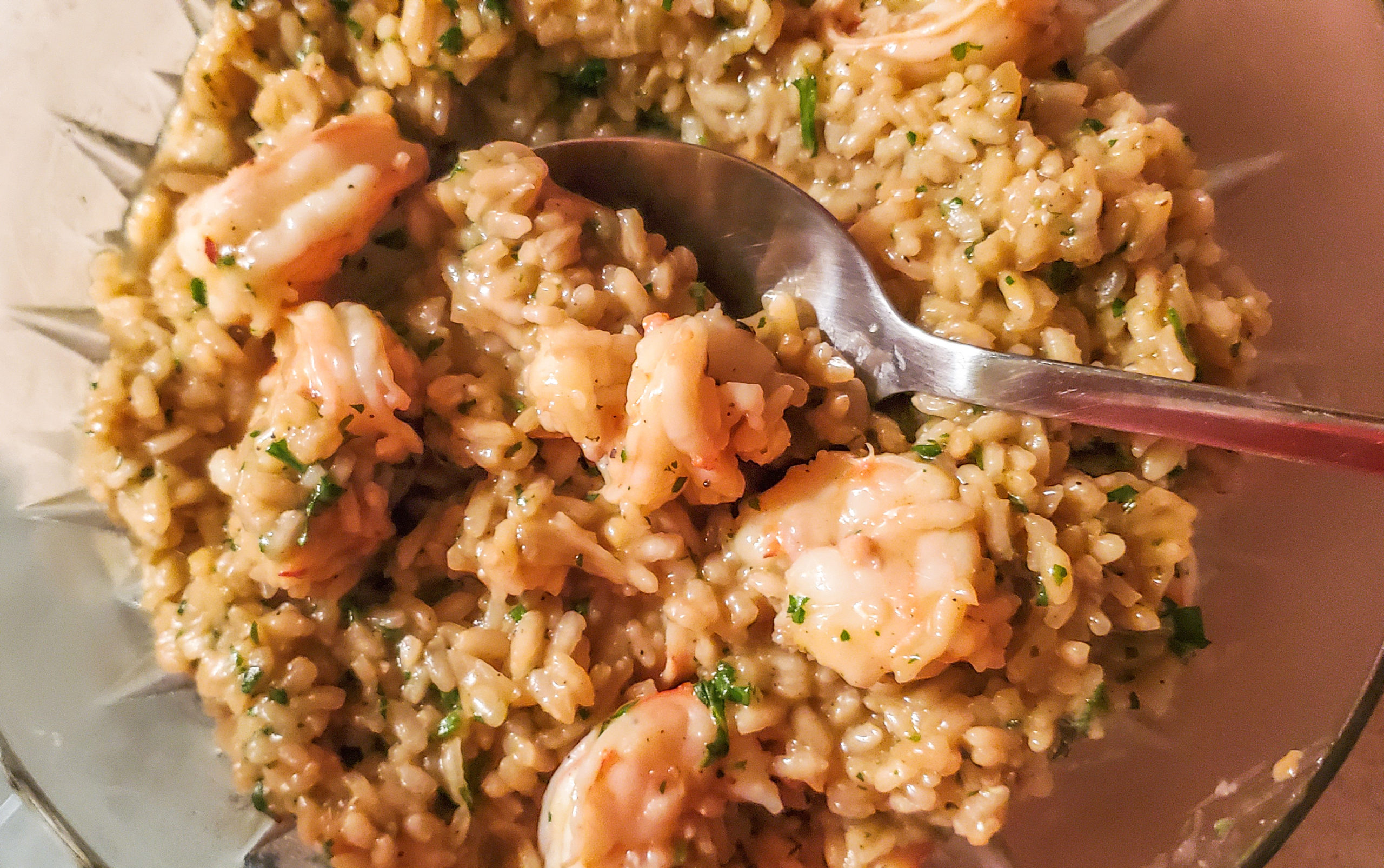 Croatian / Dalmatian Shrimp & Risotto