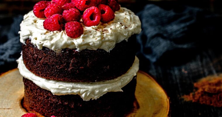 Berry Guinness Chocolate Cake