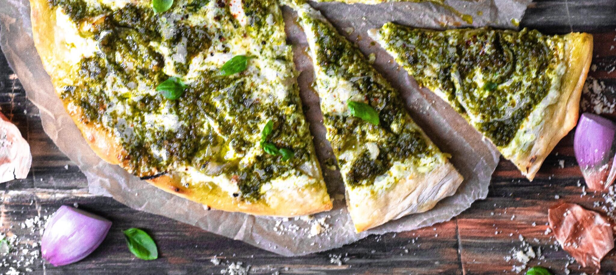 Neapolitan Pesto White Pizza