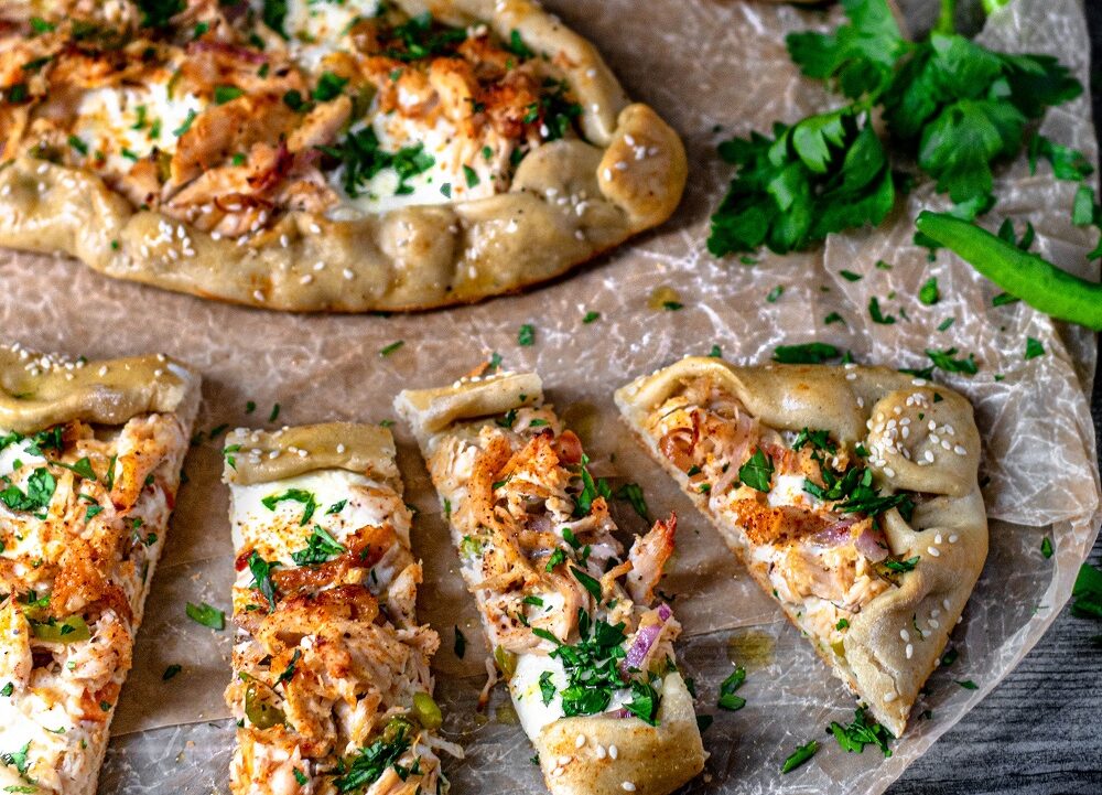 Turkish Chicken Pide